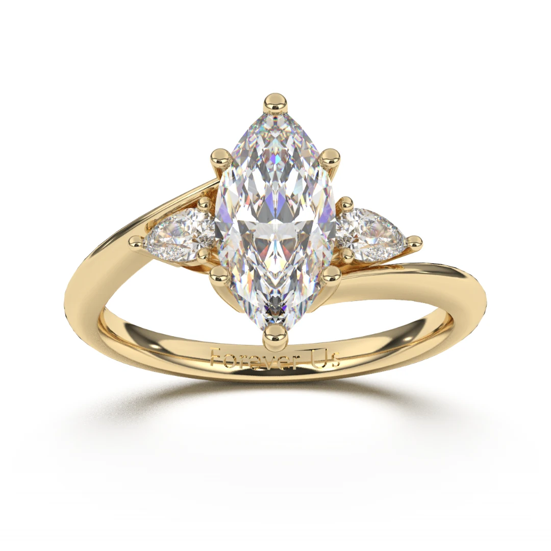 Anillo de Compromiso Zephyr en oro