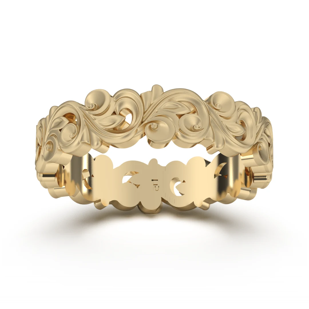 Argolla de Matrimonio Cádiz en oro — Forever Us
