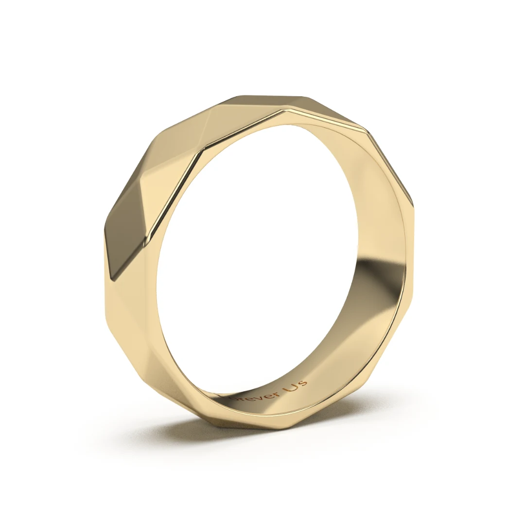 Argolla de Matrimonio Clive en oro — Forever Us — vista 2