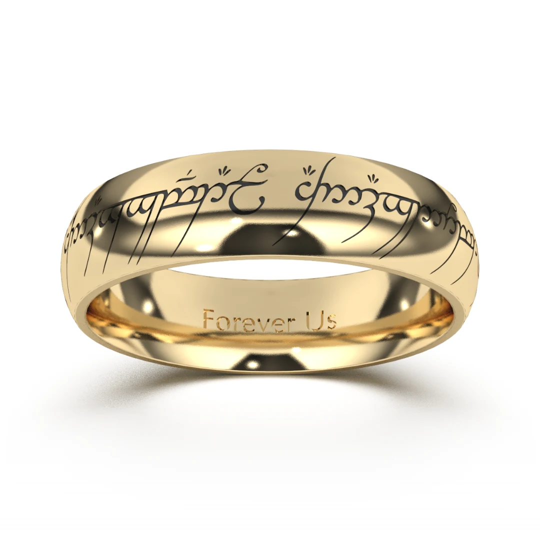 Argolla de Matrimonio Elfo en oro