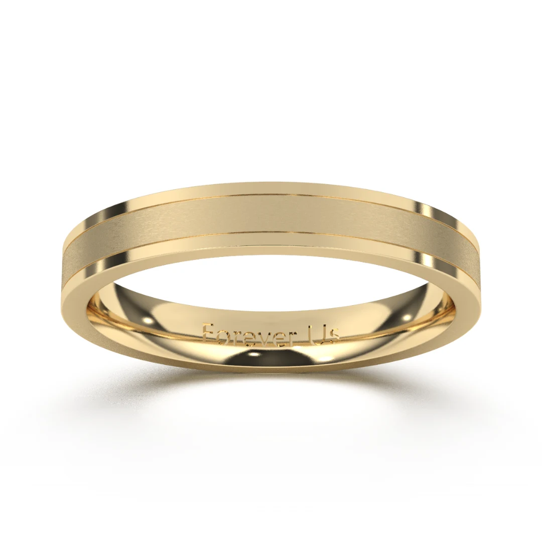 Argolla de Matrimonio Era en oro — Forever Us