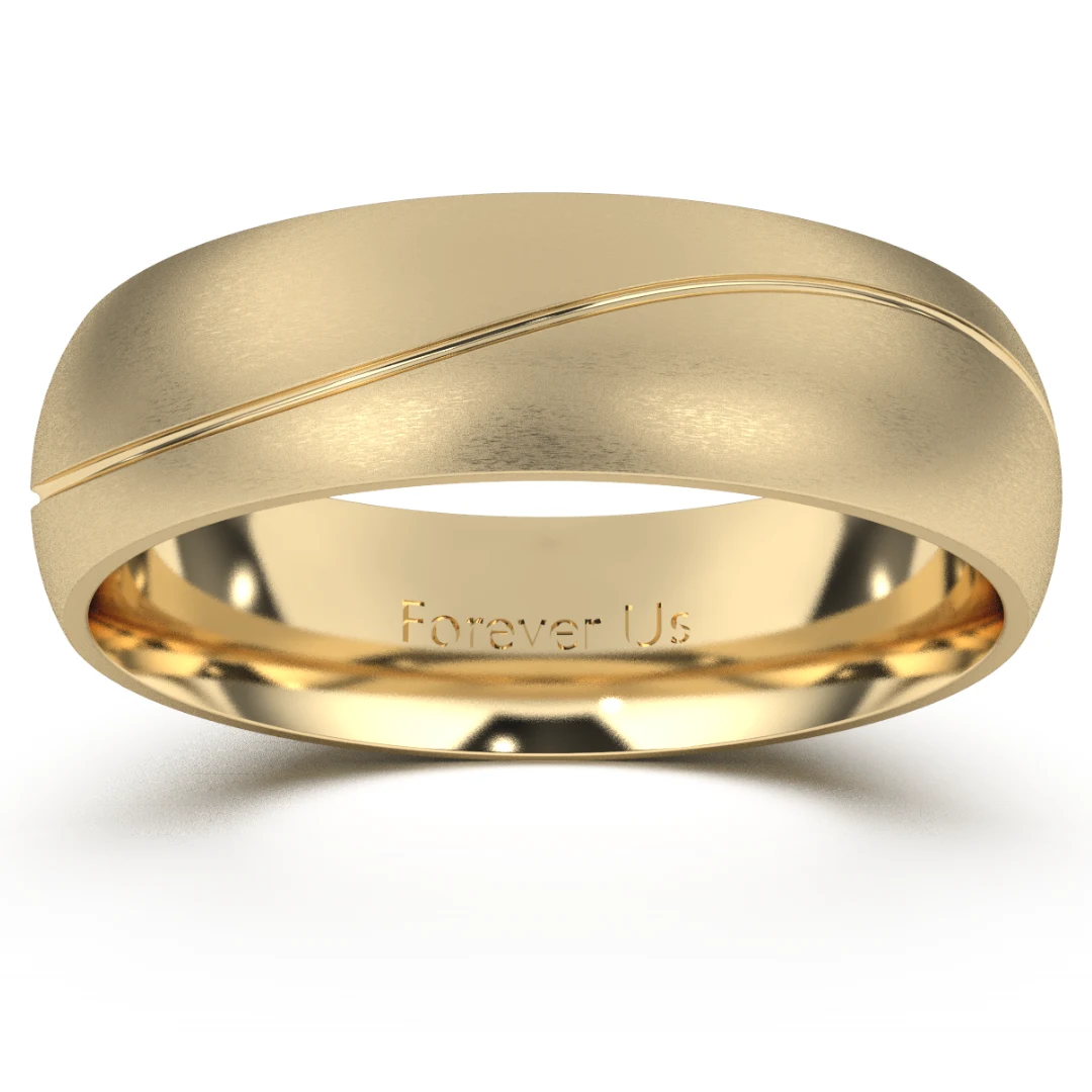 Argolla de Matrimonio Hold en oro — Forever Us