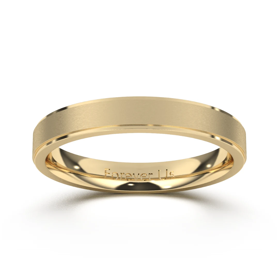 Argolla de Matrimonio Jamaica en oro — Forever Us