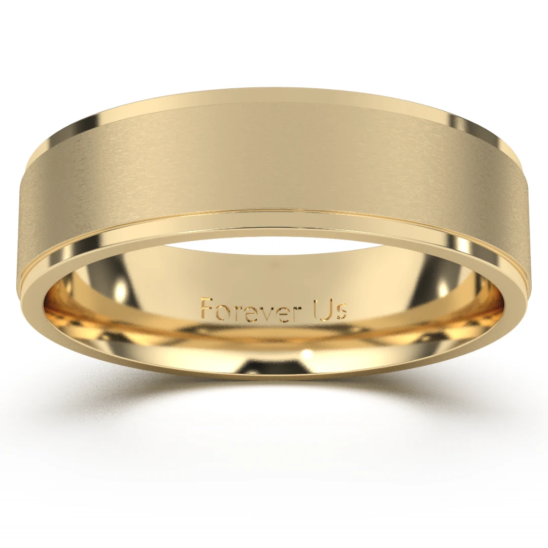 Argolla de Matrimonio Jamaica en oro — Forever Us