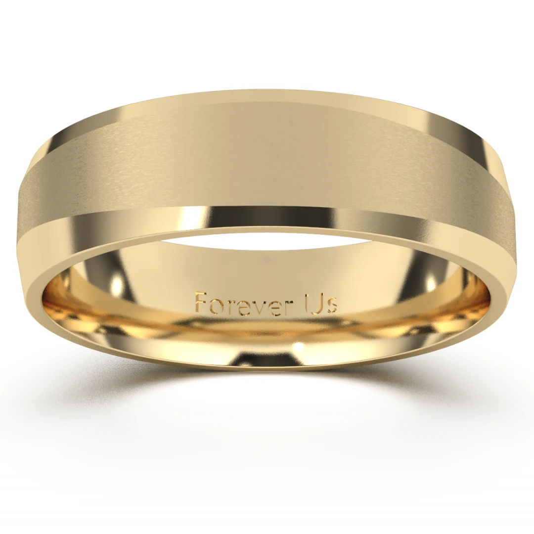 Argolla de Matrimonio Licht en oro — Forever Us