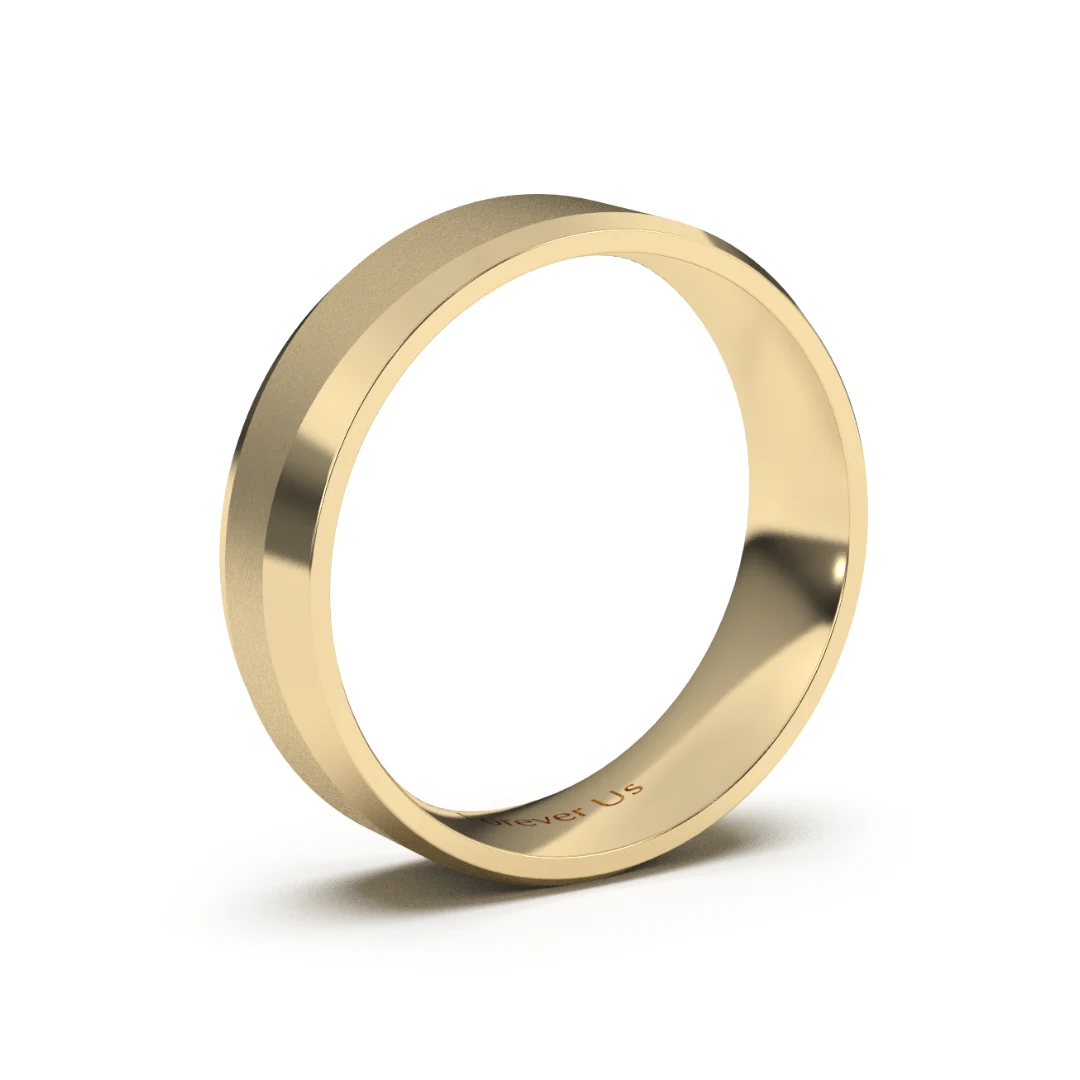 Argolla de Matrimonio Licht en oro — Forever Us — vista 2