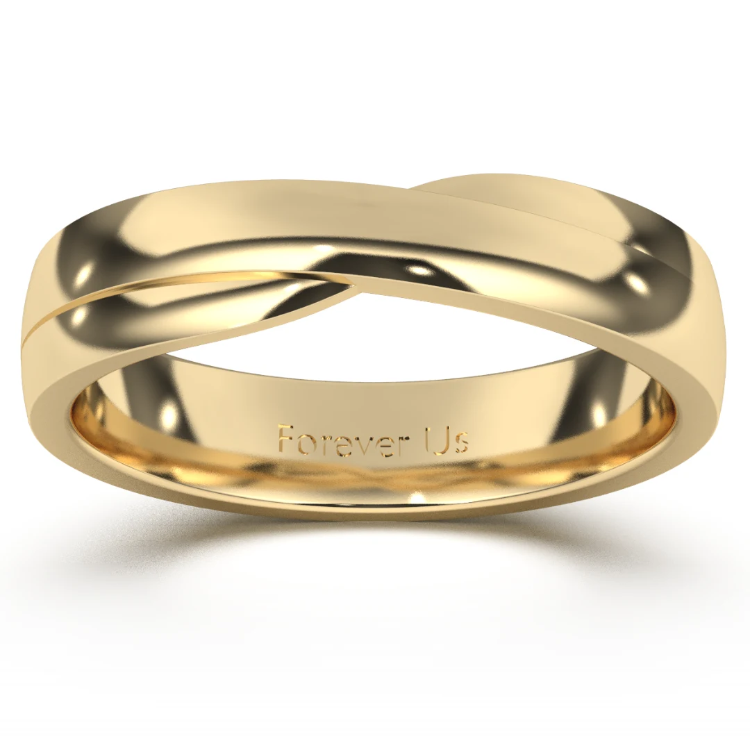 Argolla de Matrimonio Lille en oro — Forever Us