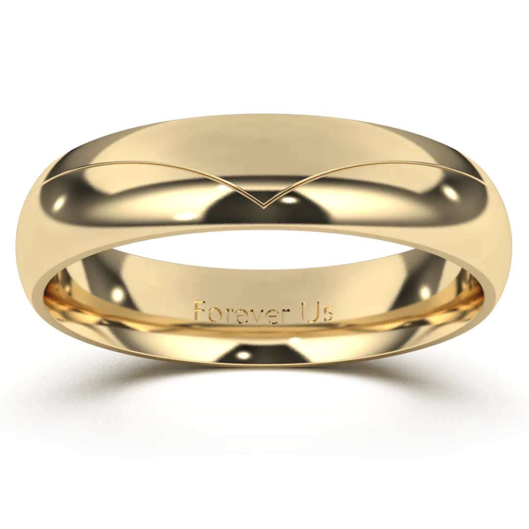 Argolla de Matrimonio Lyon en oro — Forever Us