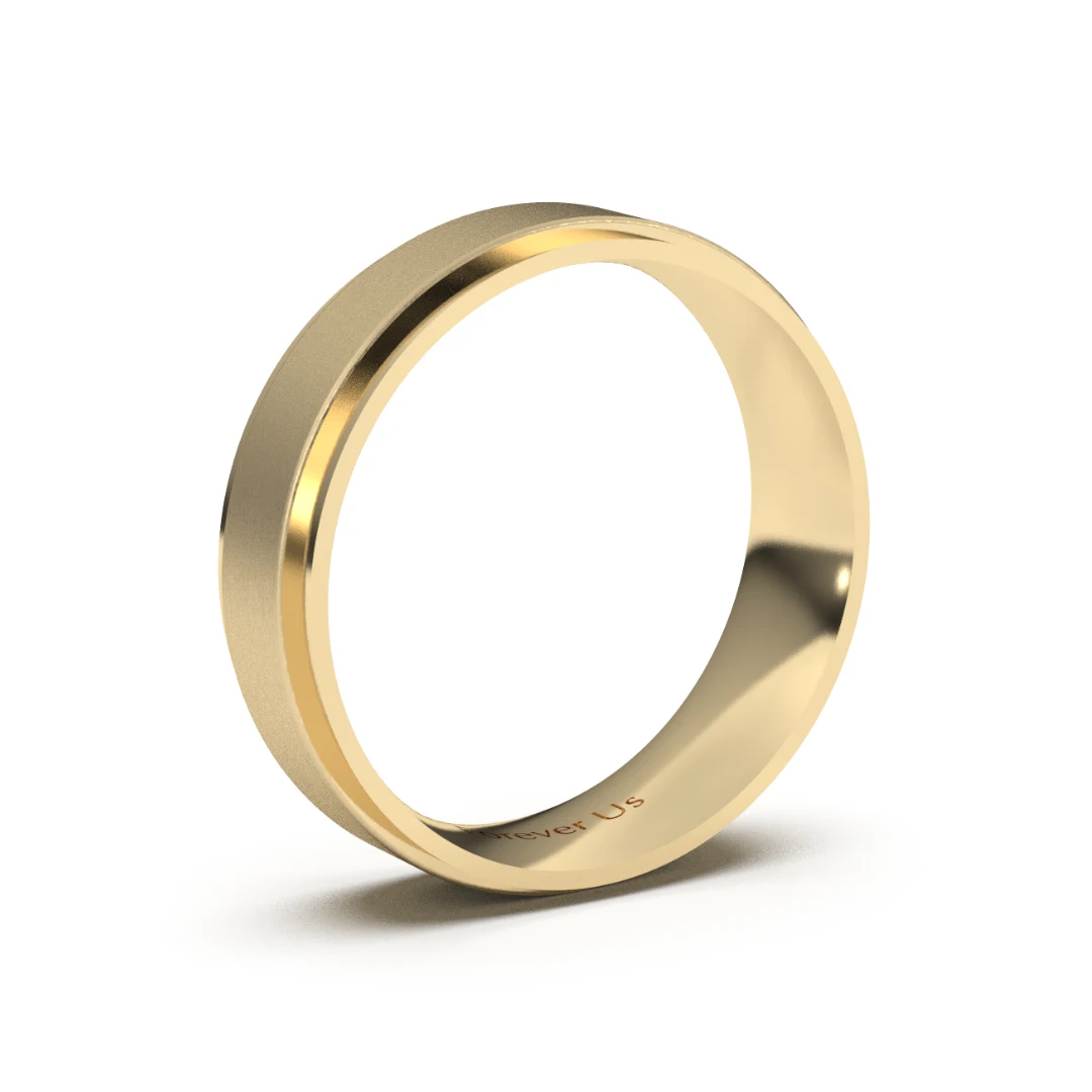 Argolla de Matrimonio Maeve en oro — Forever Us — vista 2