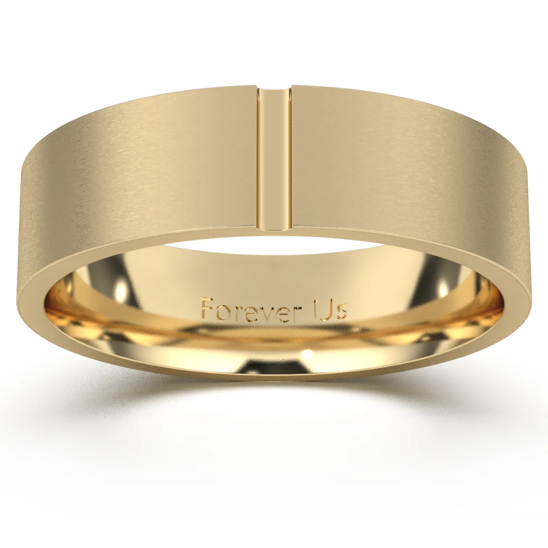 Argolla de Matrimonio Mónaco en oro — Forever Us