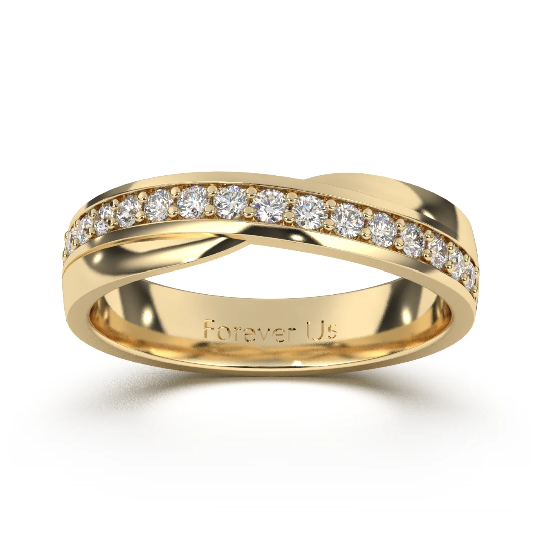 Argolla de Matrimonio Teosia en oro