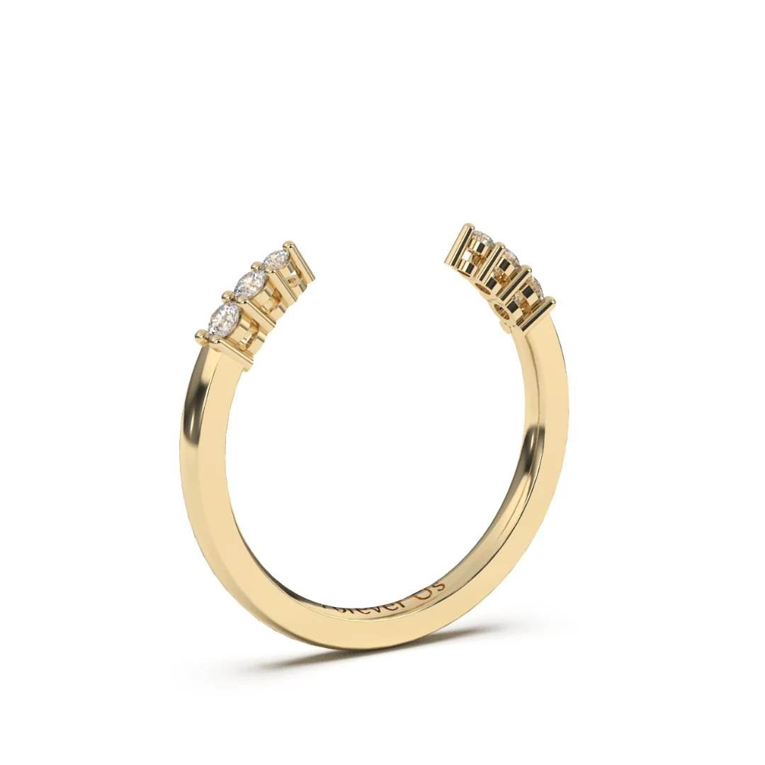 Churumbela Chanel en oro — Forever Us — vista 2