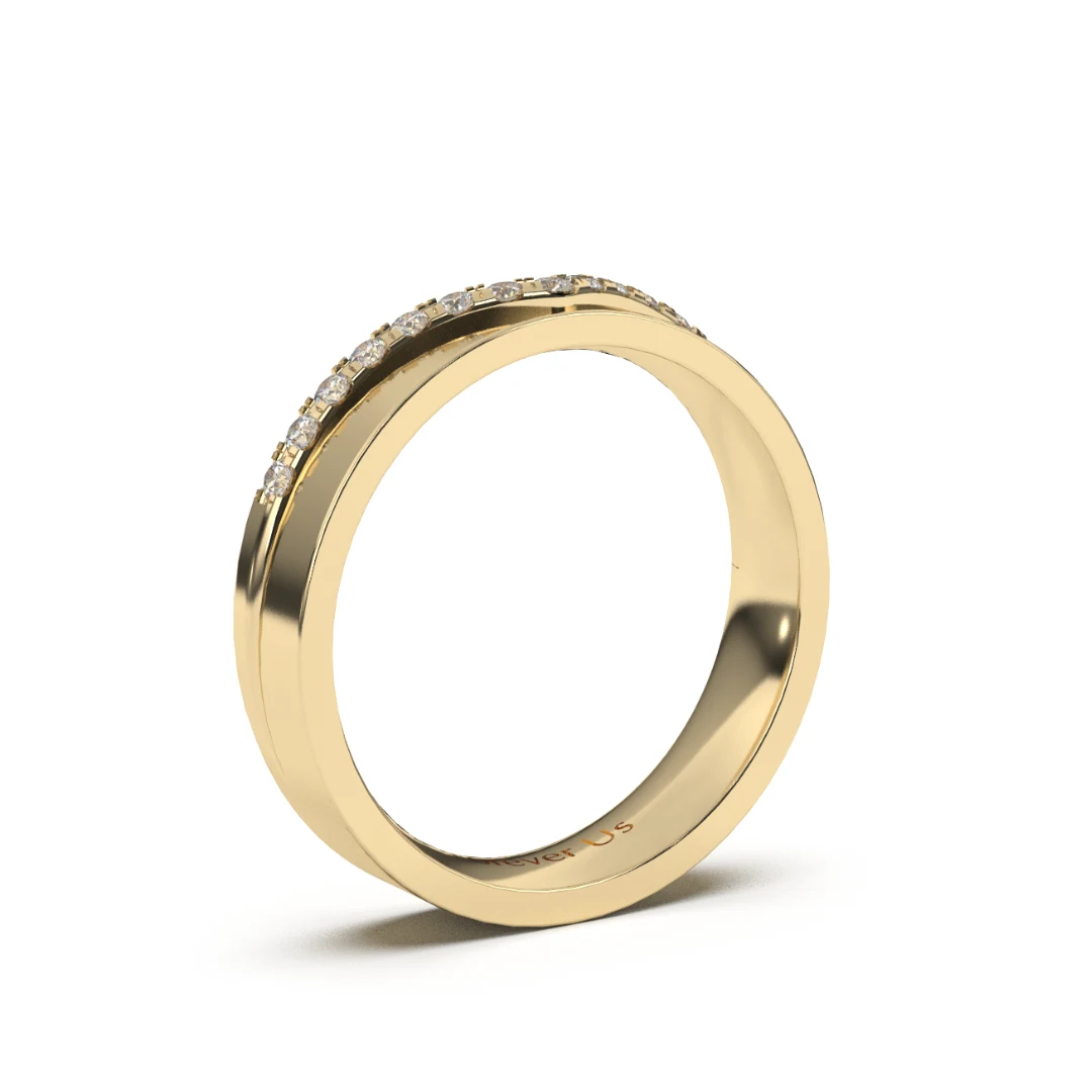 Churumbela Darius en oro — Forever Us — vista 2