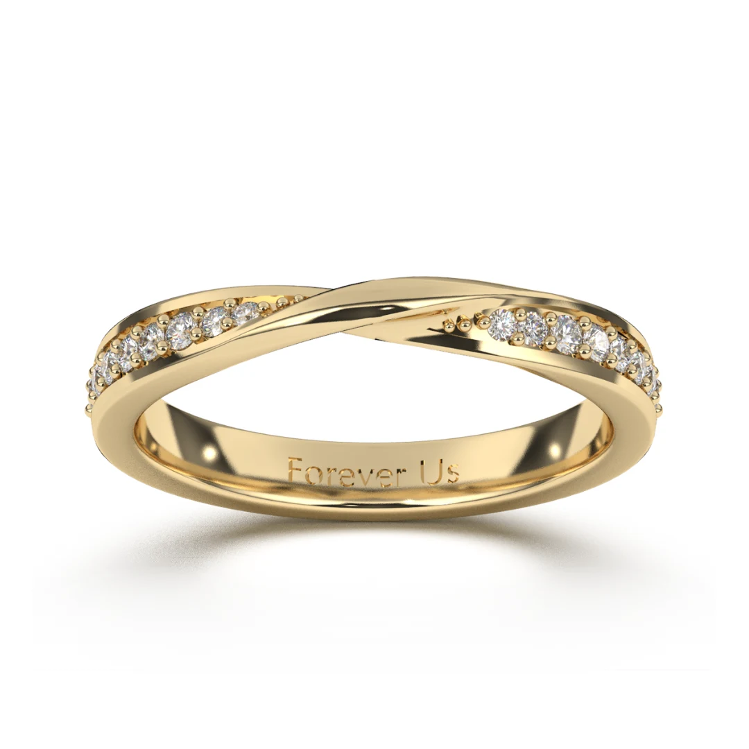 Churumbela Mobius en oro — Forever Us