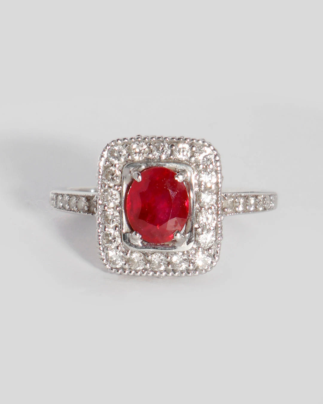 Anillo con halo — Forever Us