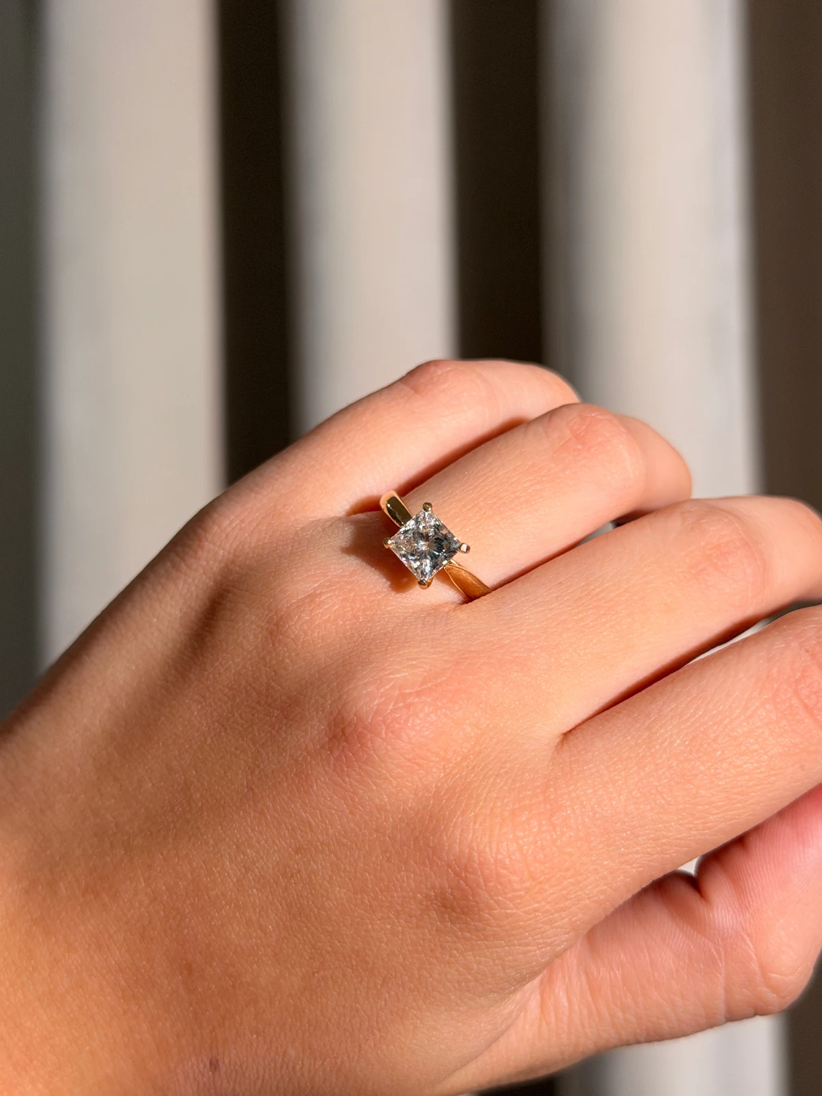 Anillo de compromiso Bennett — Forever Us — vista 2