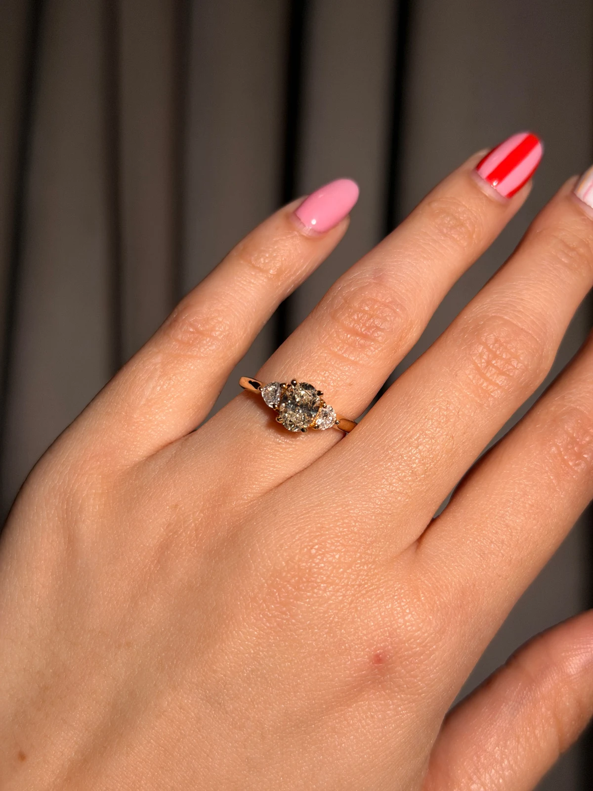 Anillo de compromiso Julieta — Forever Us — vista 2